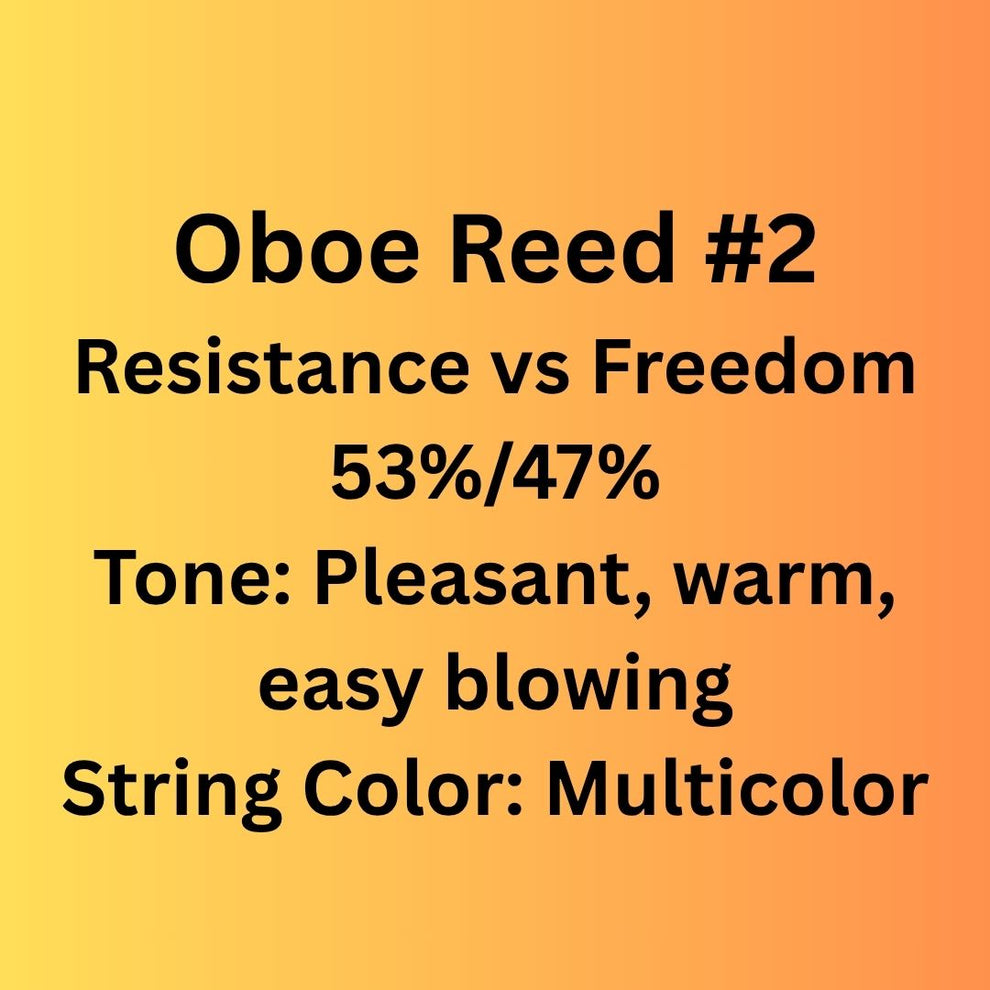 Bocal Majority, Oboe Reed - #2