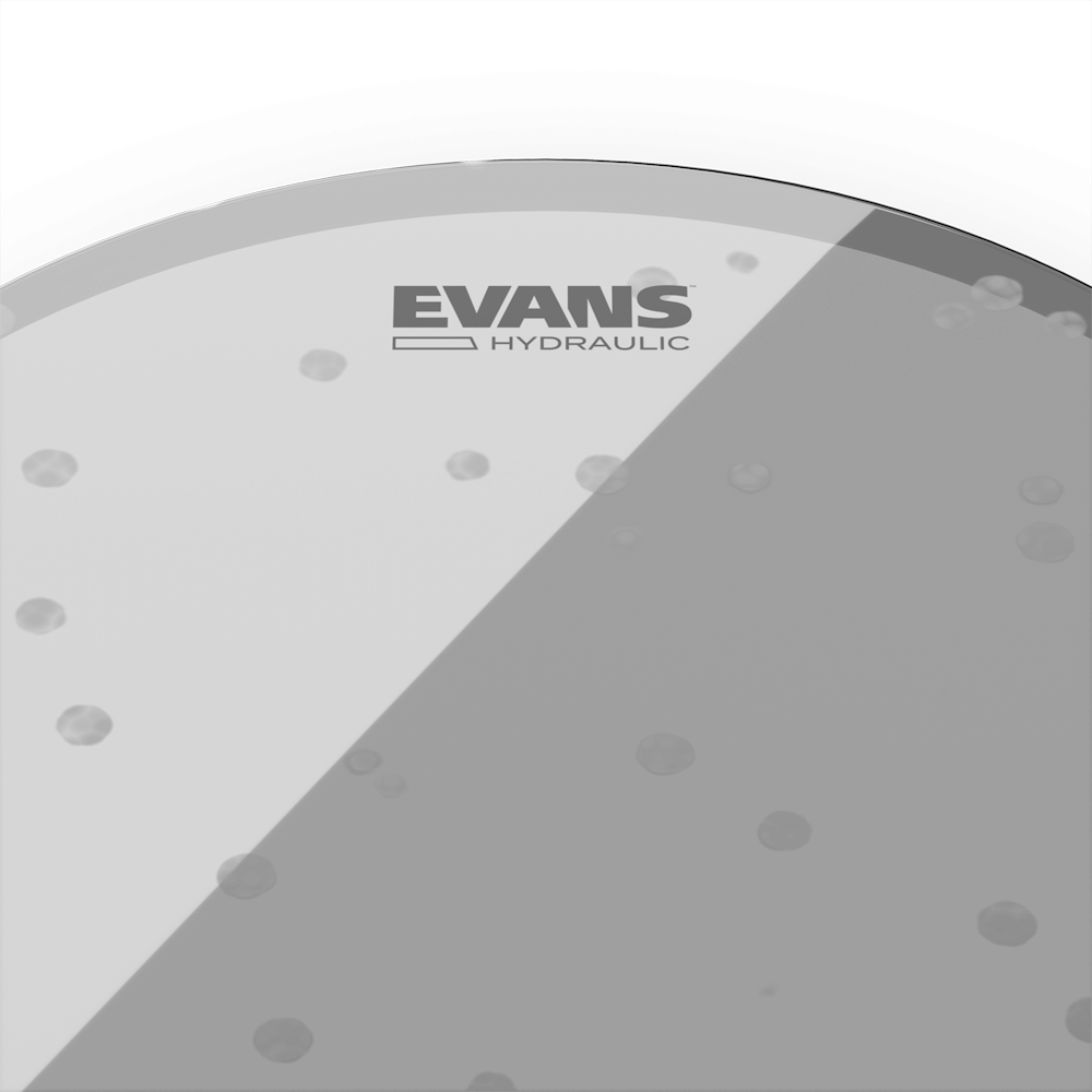 EVANS Hydraulic Glass Tom Batter Drum Head, 10 Inch