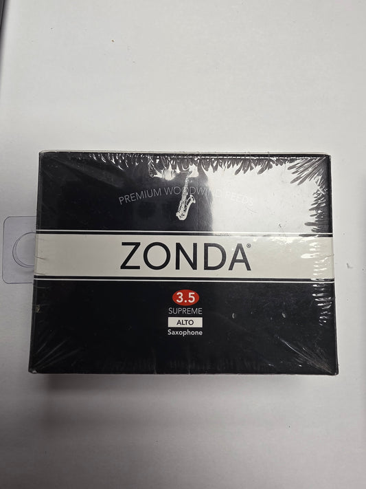 Zonda Supreme Alto Saxophone Reed  3.5 (5-pack)