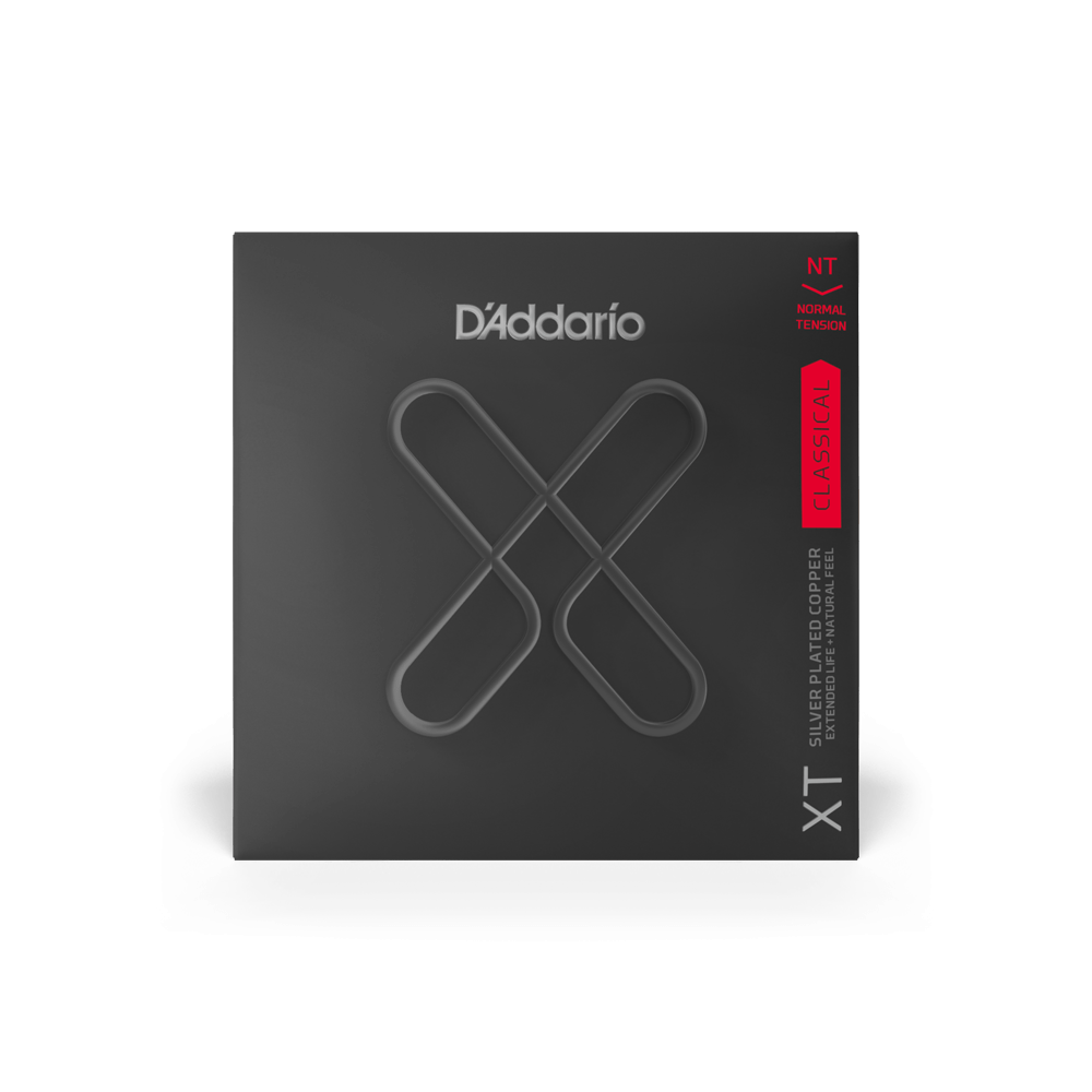 D'Addario Normal Tension,  XT Composite / Nylon Coated Classical Guitar Strings (XTC45)