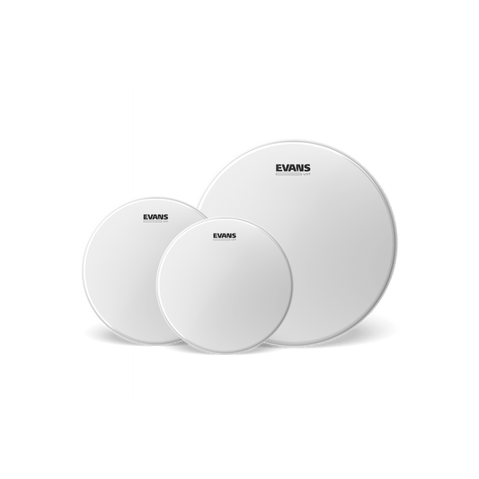 EVANS UV1 Coated Fusion Batter Drumhead Tom Pack (10", 12", 14")