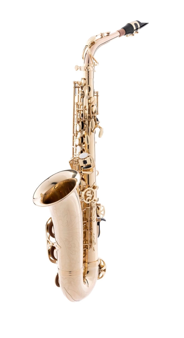 Giardinelli GAS-12 Series Alto Saxophone by Selmer Lacquer Lacquer Keys
