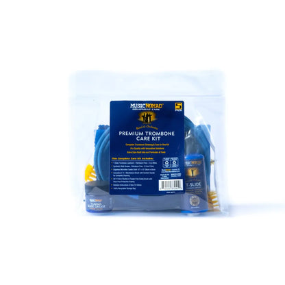 Music Nomad Premium Trombone Cleaning & Care Kit – 5 pc.