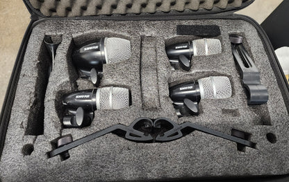 Shure PGA 4PC DRUM MIC KIT - Black