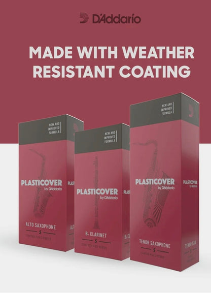 Plasticover by D'Addario Bb Clarinet Reeds
Strength 3.5, 5-Pack