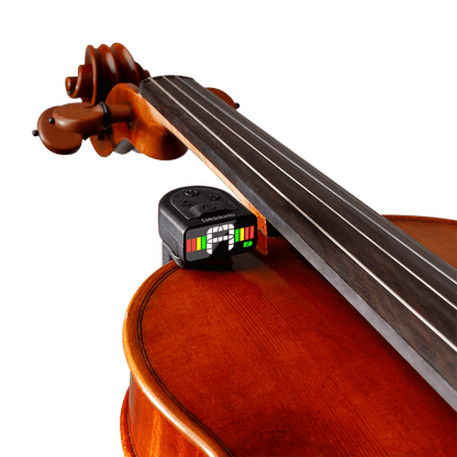 D'Addario USB-C Micro RECHARGEABLE Violin Tuner (Chromatic)