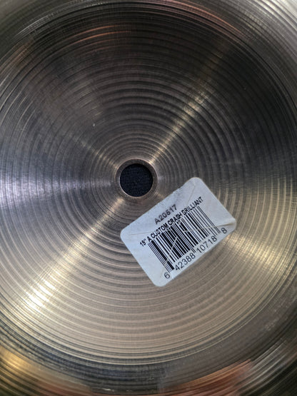USED - Zildjian A Custom Brilliant Crash Cymbal 19in - GREAT DEAL!