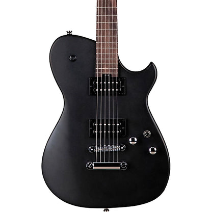 Guitarra con firma de Matthew (Matt) Bellamy de la serie Cort Meta MBM-1, color negro satinado