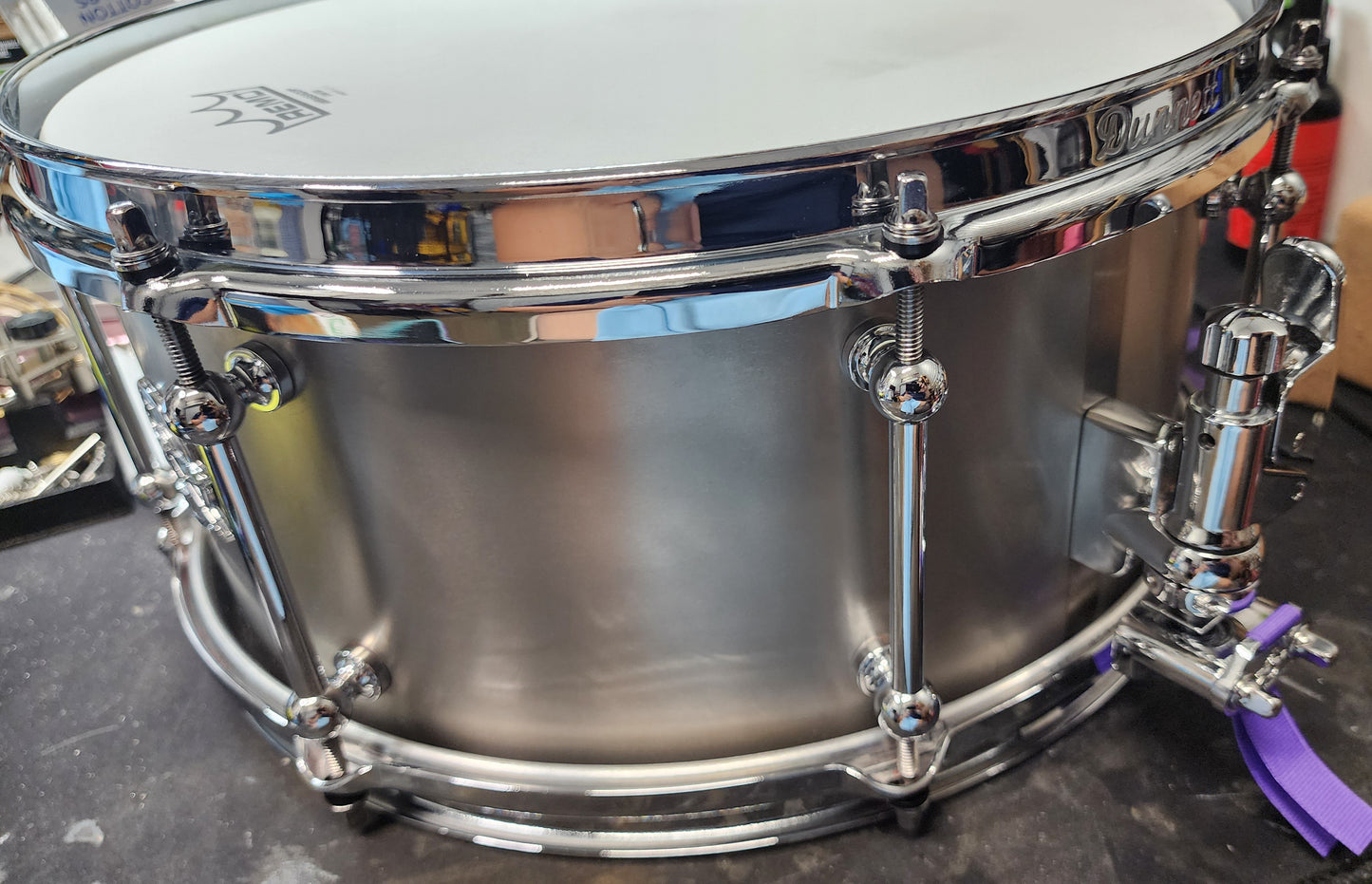 Dunnett Titanium Snare Drum (6.5) 6 1/2 X 14 - 2020 - Raw Finish