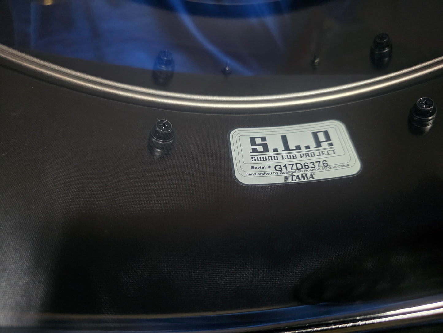 Tama 15x8 SLP Big Black Steel Limited Edition Snare Drum