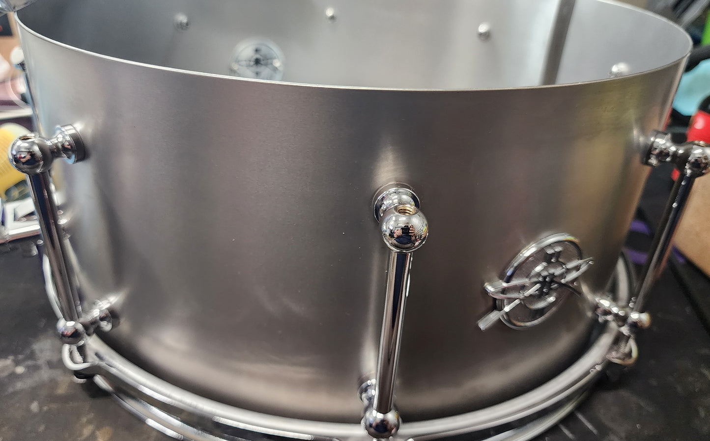 Dunnett Titanium Snare Drum (6.5) 6 1/2 X 14 - 2020 - Raw Finish