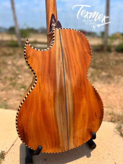 Tex-Mex Bajo Quinto (Mahogany) - FREE custom case included!