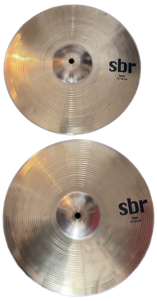 Sabian 14in SBR Hi-Hat cymbal pair
