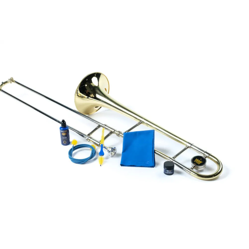 Music Nomad Premium Trombone Cleaning & Care Kit – 5 pc.