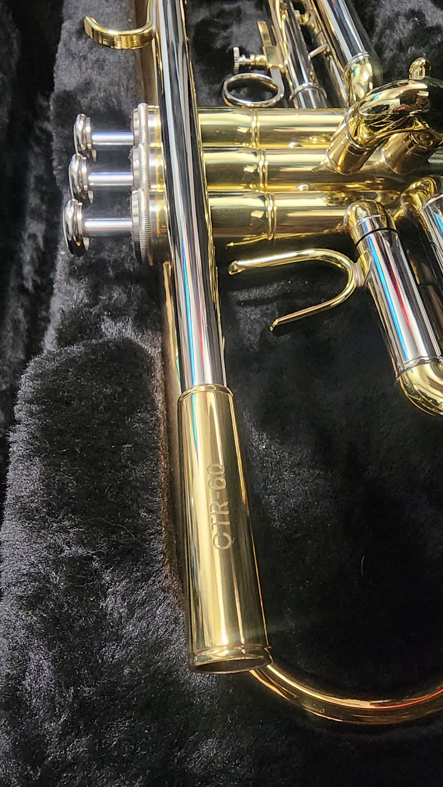 Jupiter CXL CTR-60 Trumpet  - Laquer/Silver - FREE Bach 7C mouthpiece