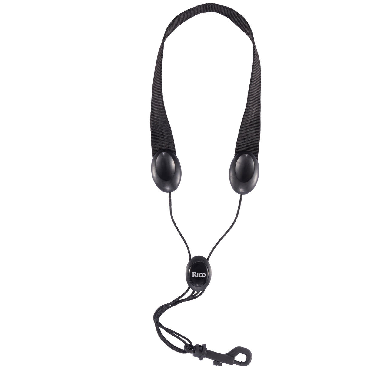 Rico SJA13 Soprano / Alto Saxophone Neck Straps - Fabric Neck Strap w/ Snap Hook
