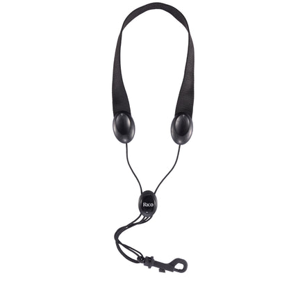 Rico SJA13 Soprano / Alto Saxophone Neck Straps - Fabric Neck Strap w/ Snap Hook