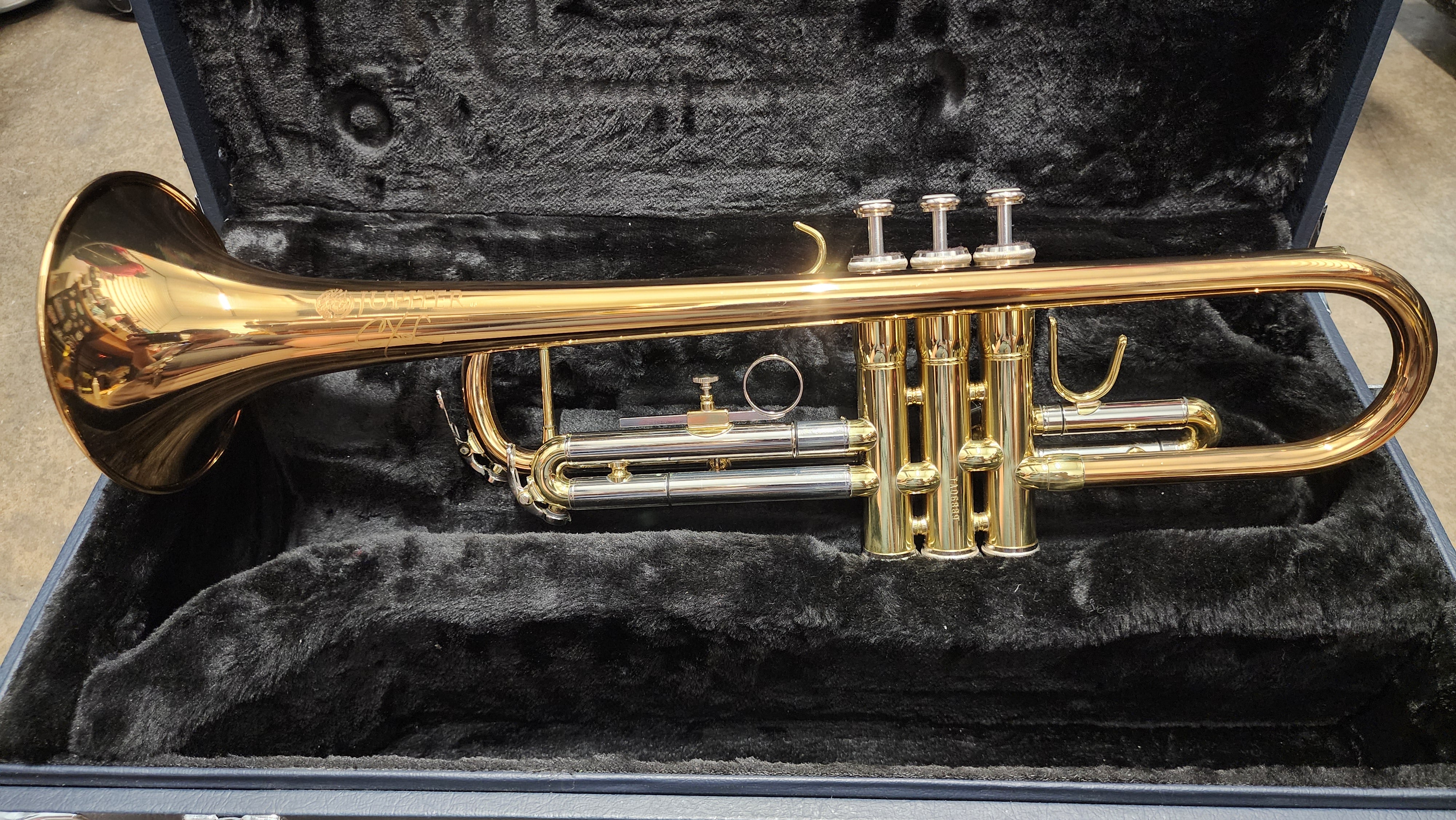 Jupiter CXL CTR 60 Trumpet Laquer Silver FREE Bach 7C mouthpiece
