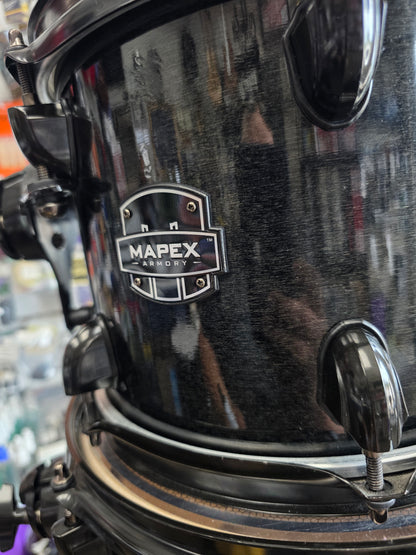 Mapex Armory 5-piece Drum Set - Transparent Black (shell pack only)