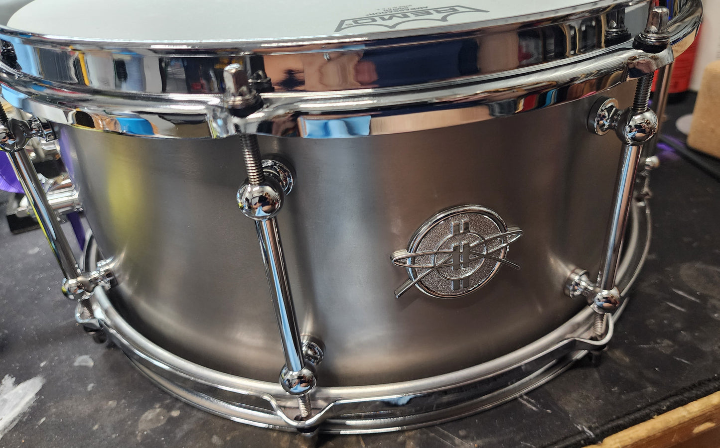Dunnett Titanium Snare Drum (6.5) 6 1/2 X 14 - 2020 - Raw Finish
