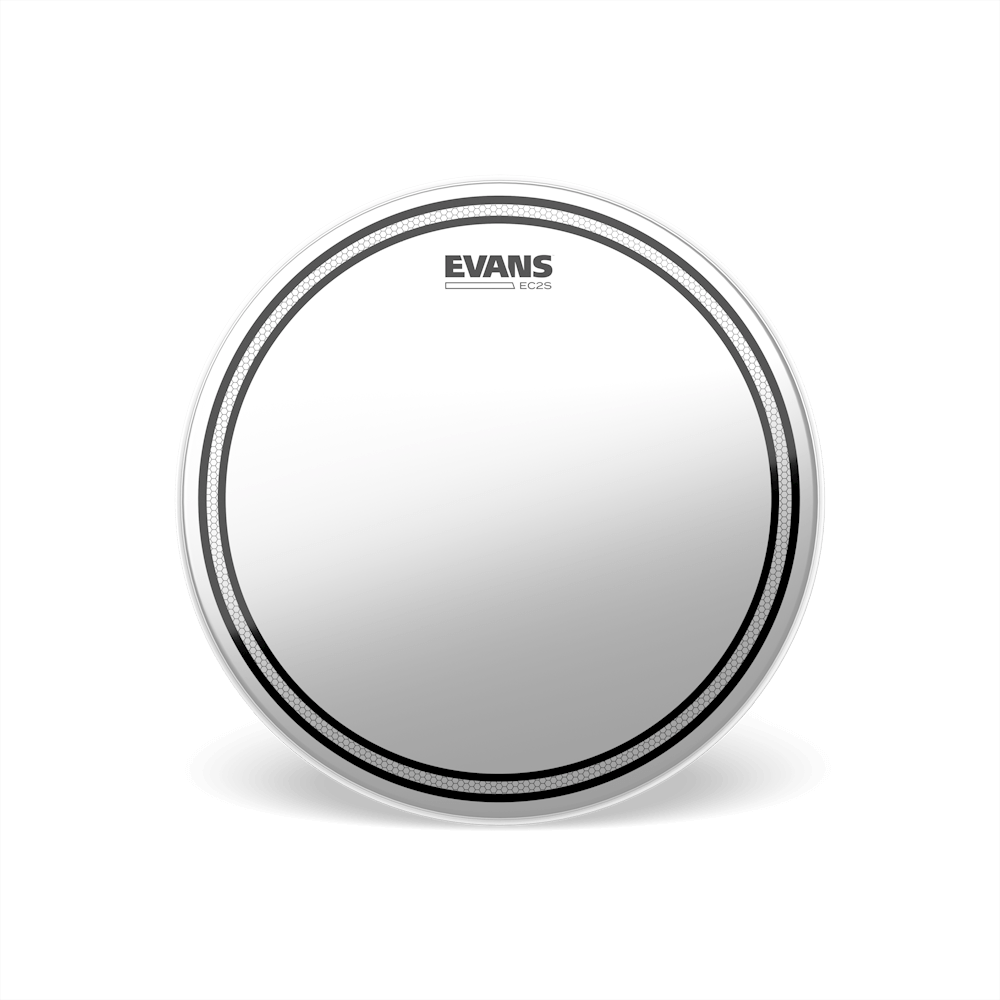 EVANS EC2S Frosted Tom Drum Head, 16 Inch