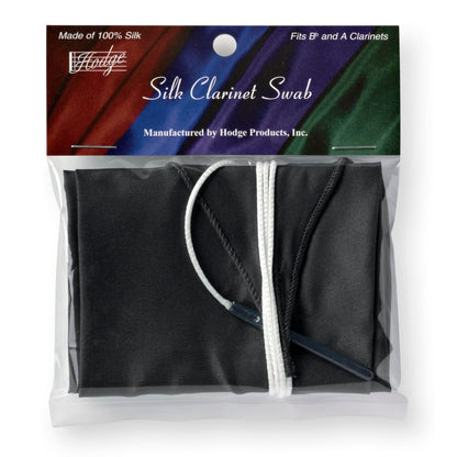 Hodge Silk Bb & A Clarinet Swab-Black