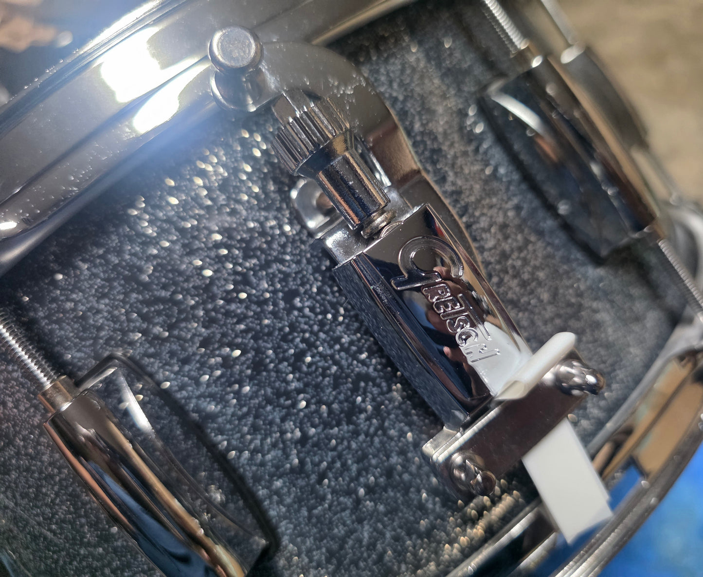 Gretsch 14x6.5  Catalina Maple Snare Drum - Black Stardust Silver Sparkle