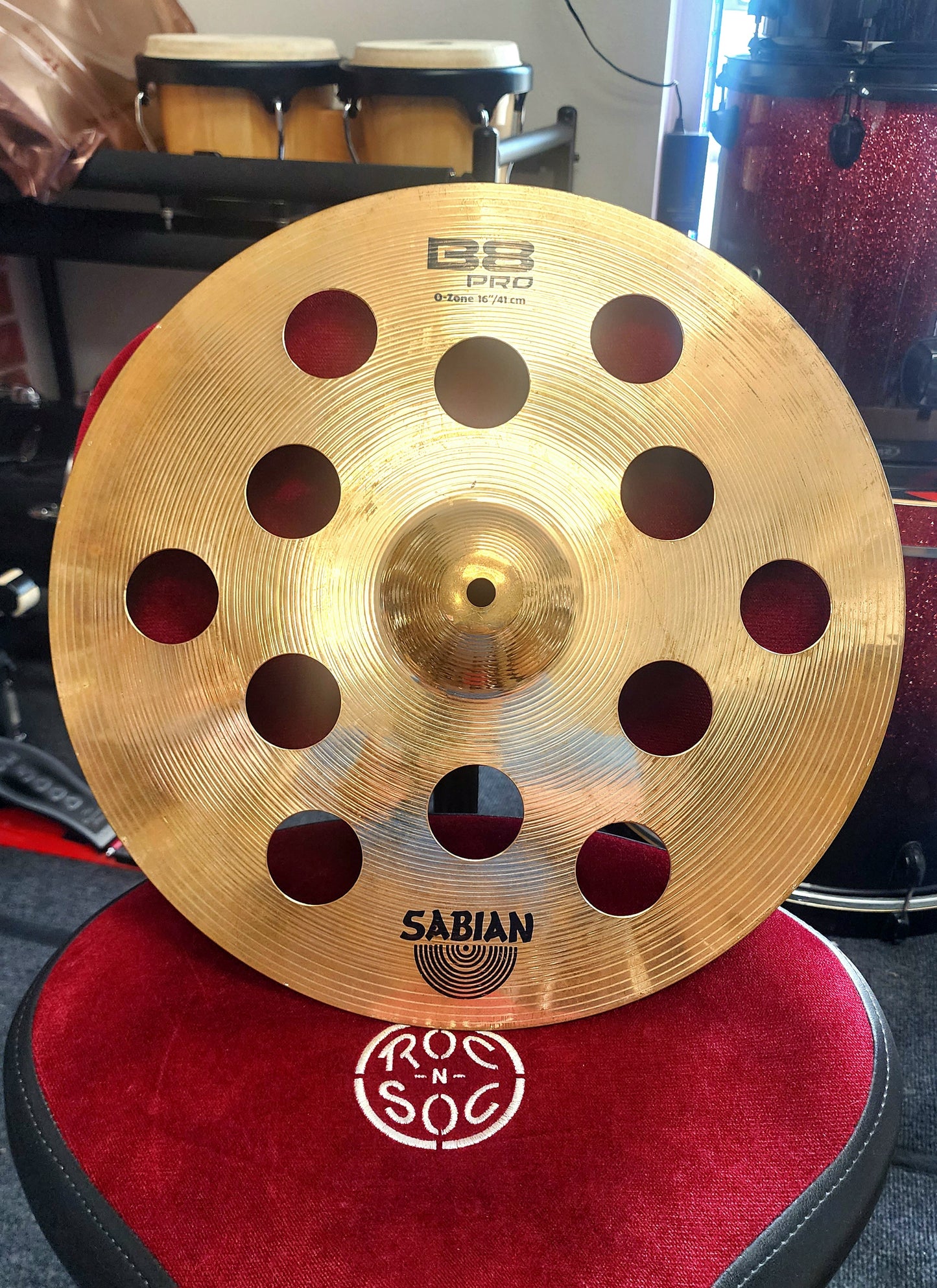 Sabian 16" B8 Pro O-Zone Cymbal