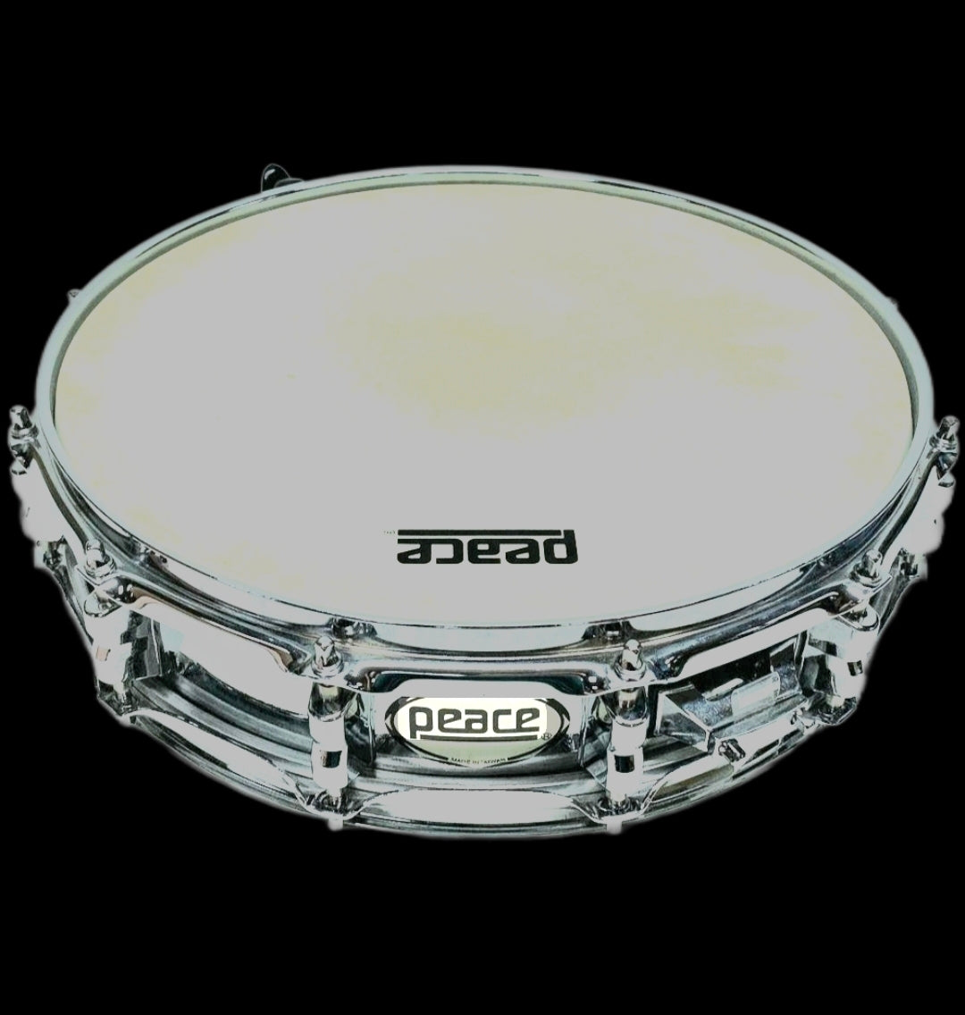 Peace Steel Piccolo Snare Drum 14x3.5