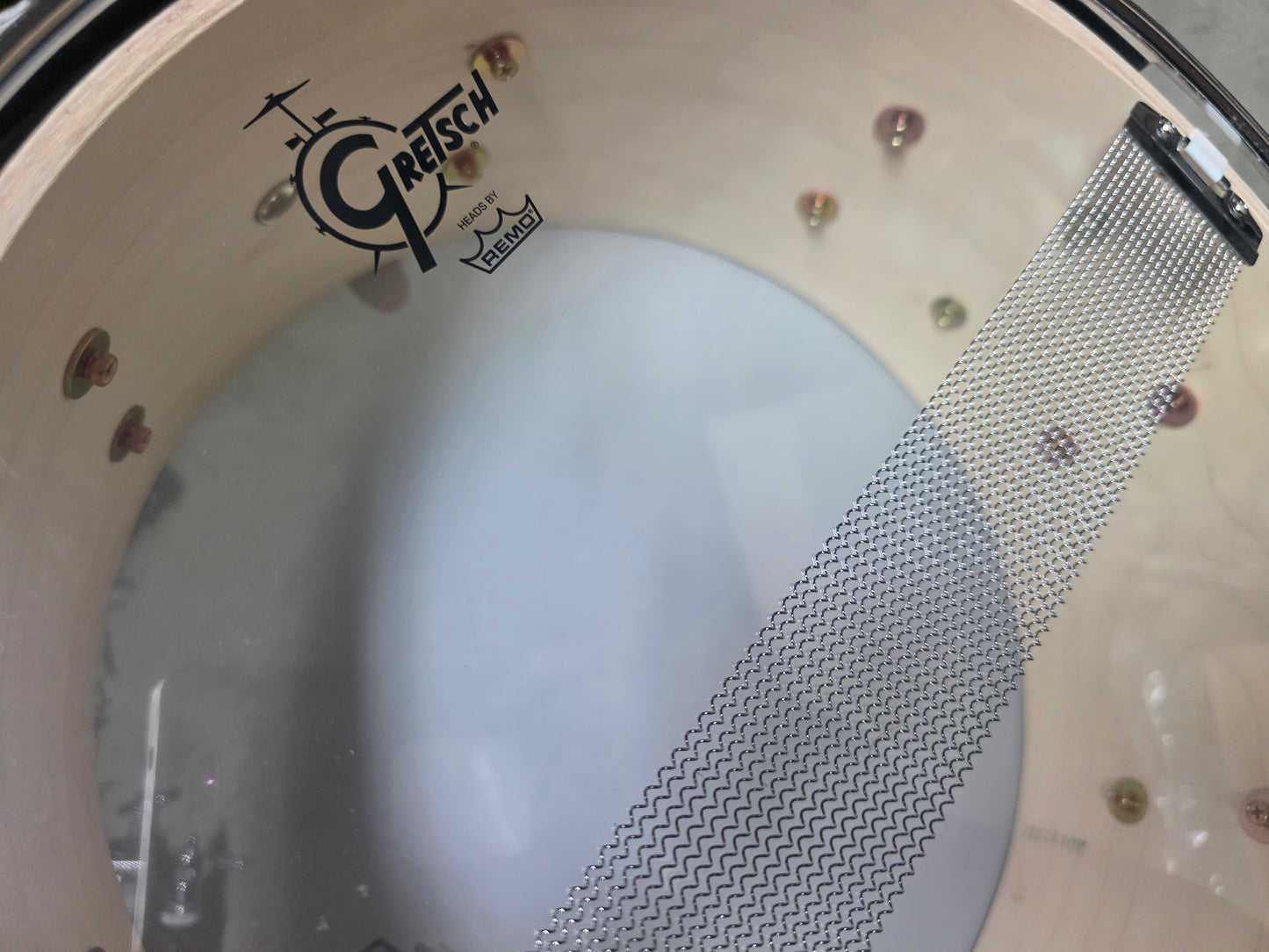 Gretsch 14x6.5  Catalina Maple Snare Drum - Black Stardust Silver Sparkle