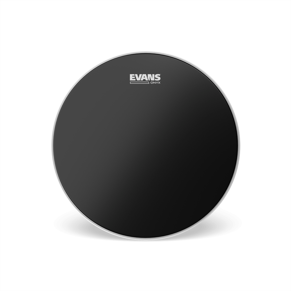 EVANS Onyx Tom/Snare Frosted Coated Snare Batter Drum Head, 14 Inch
