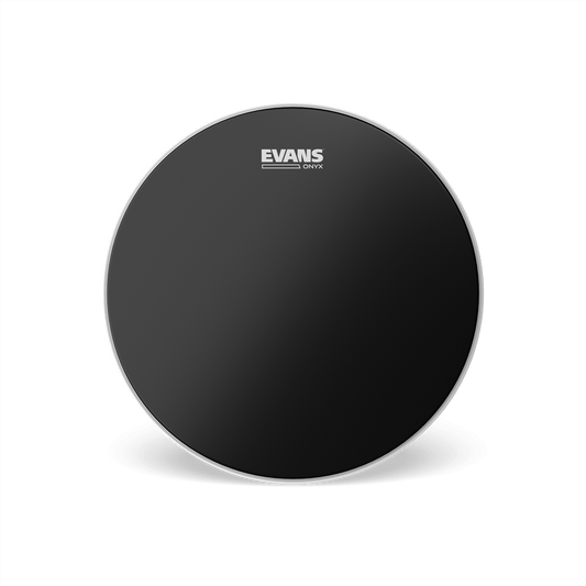 EVANS Onyx Tom/Snare Frosted Coated Snare Batter Drum Head, 14 Inch