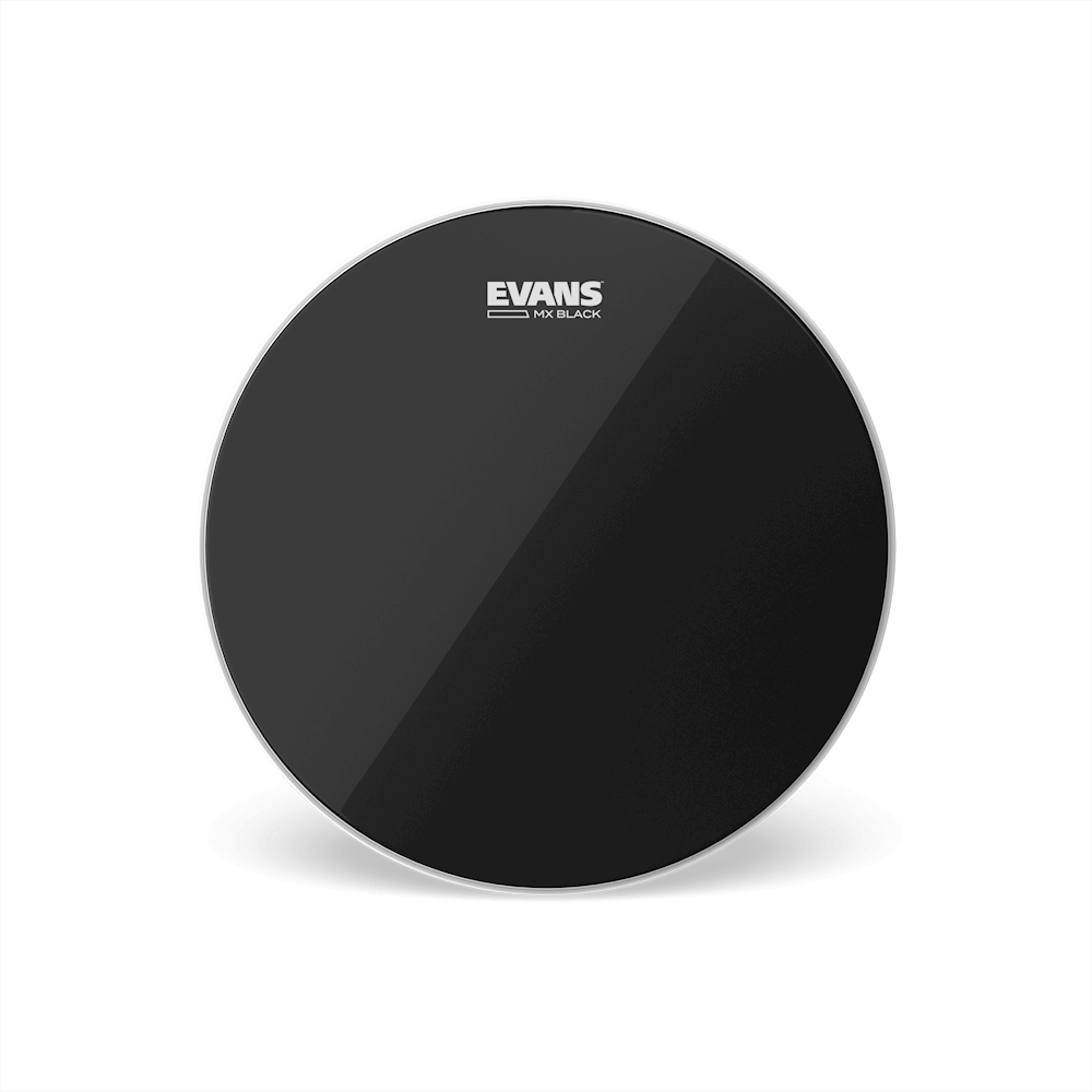 Evans MX Black Marching Tenor Drumhead 14 inch