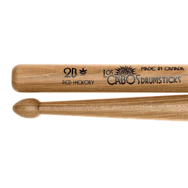 Los Cabos 2B Red Hickory Drum sticks