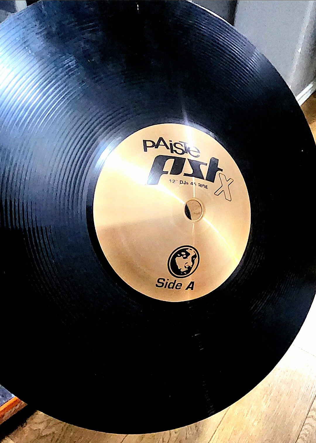 Paiste 12 inch PSTX DJs 45 Ride Cymbal