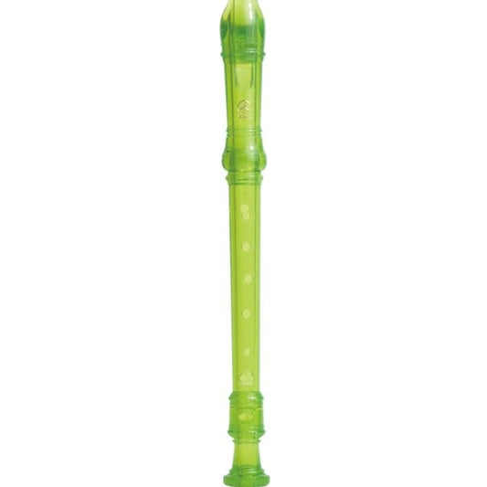 Yamaha YRS-20B Green 3-Piece Soprano Recorder - Baroque Fingering