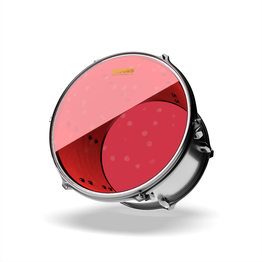 EVANS Hydraulic Red Tom Batter Drum Head, 16 Inch