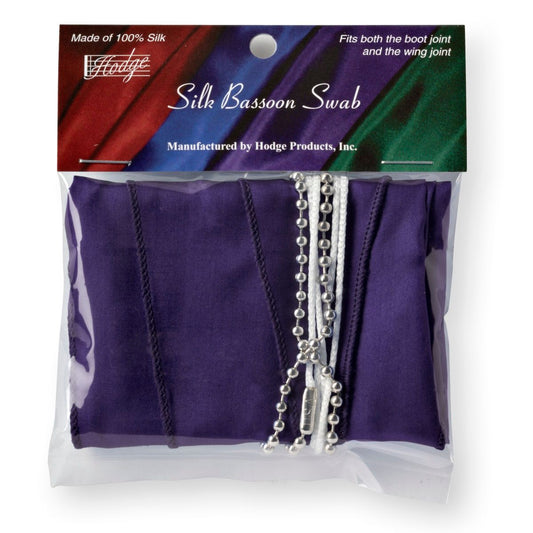 Hodge Silk Bassoon Swab-Purple