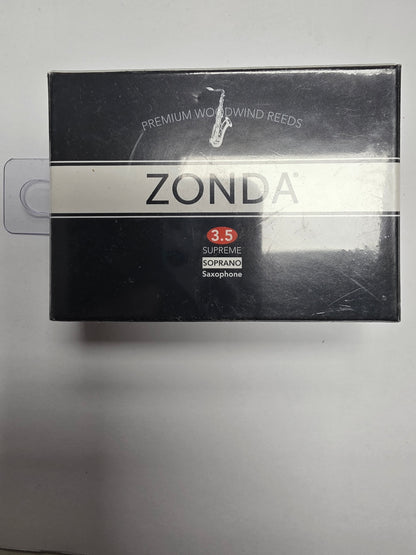 Zonda Supreme Soprano Saxophone Reed  3.5 (5-pack)
