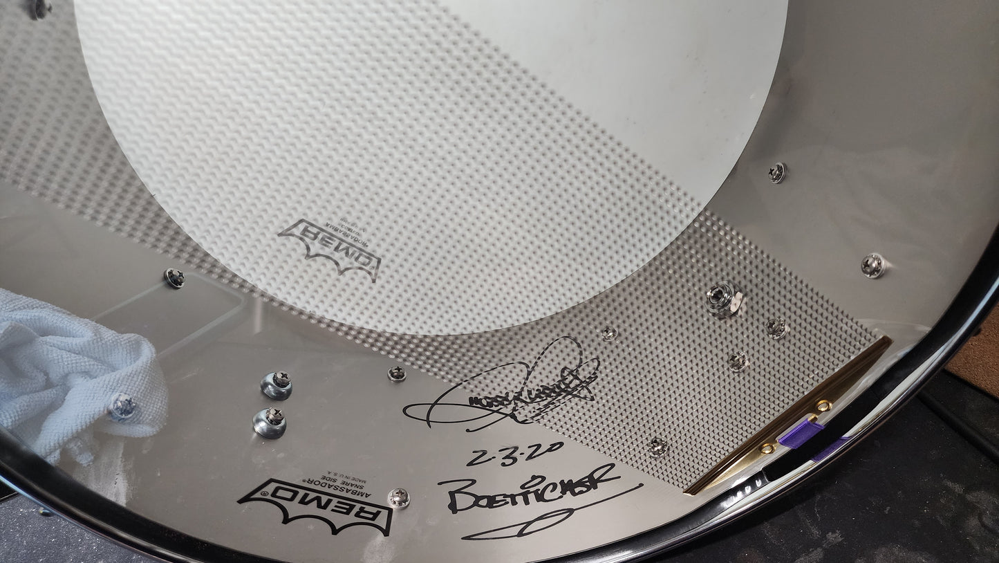 Dunnett Titanium Snare Drum (6.5) 6 1/2 X 14 - 2020 - Raw Finish