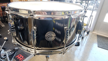 Gretsch Black Nickel Over Steel 14x6.5 Snare Drum