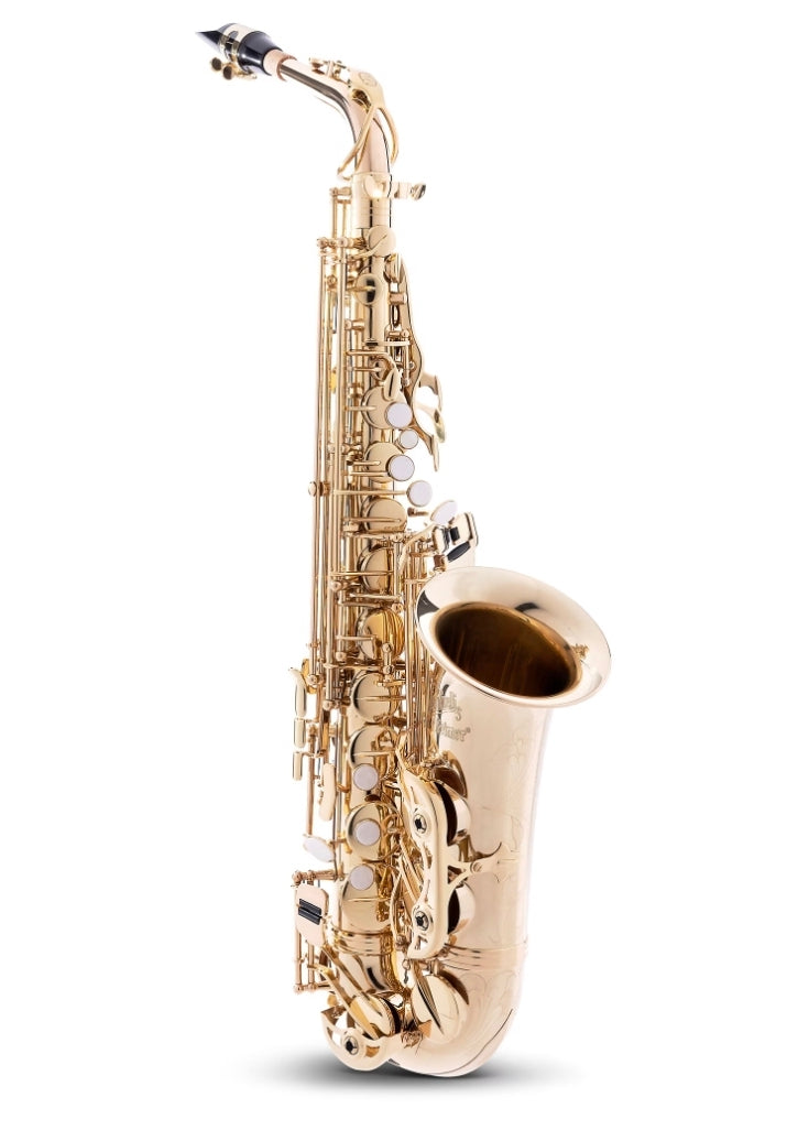 Giardinelli GAS-12 Series Alto Saxophone by Selmer Lacquer Lacquer Keys