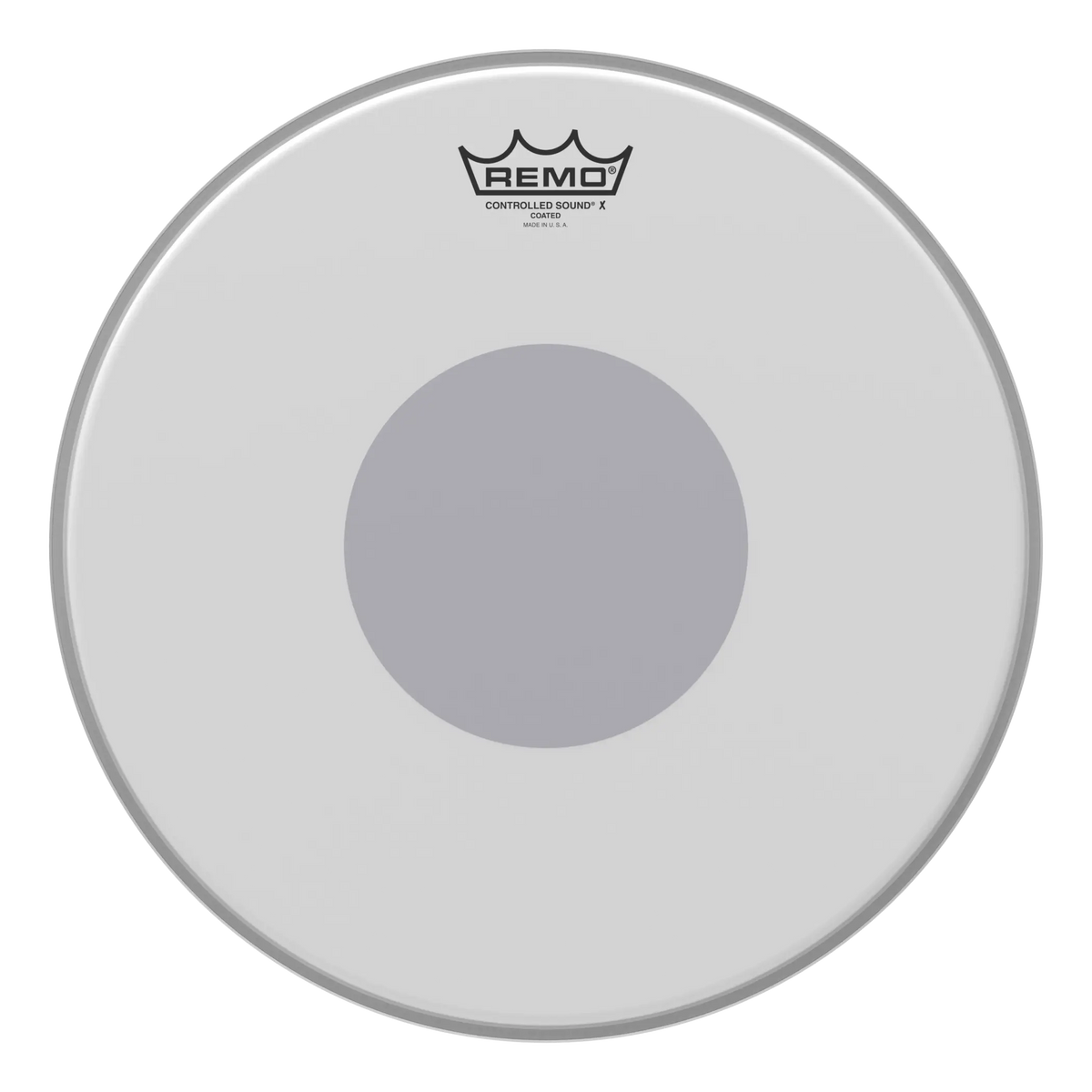 Remo Controlled Sound X Coated Snare Batter w/ Reverse Dot Drumhead - 14 inch