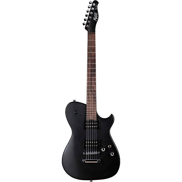 Guitarra con firma de Matthew (Matt) Bellamy de la serie Cort Meta MBM-1, color negro satinado