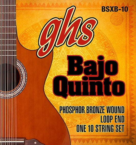 GHS Bajo Quinto 10-Strings Set (Phosphor Bronze) BSXB-10
