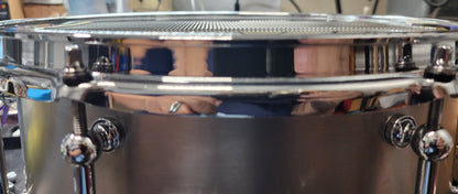 Dunnett Titanium Snare Drum (6.5) 6 1/2 X 14 - 2020 - Raw Finish