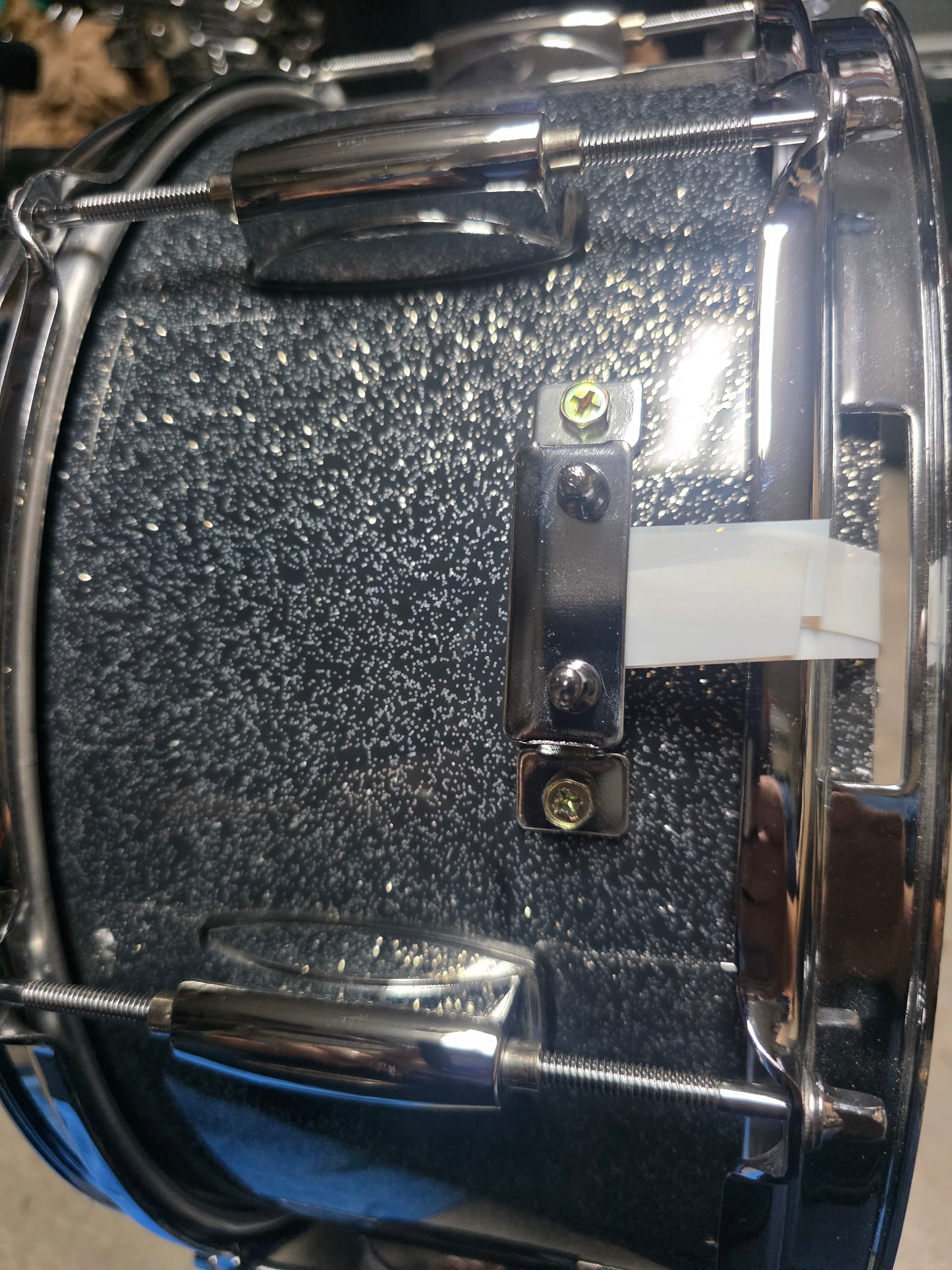 Gretsch 14x6.5  Catalina Maple Snare Drum - Black Stardust Silver Sparkle