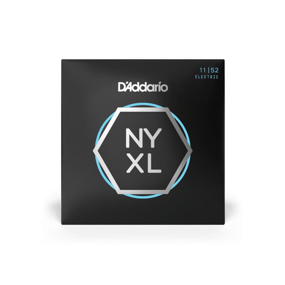D'Addario 11-52 Medium Top/Heavy Bottom, NYXL Electric Guitar Strings (NYXL1152)