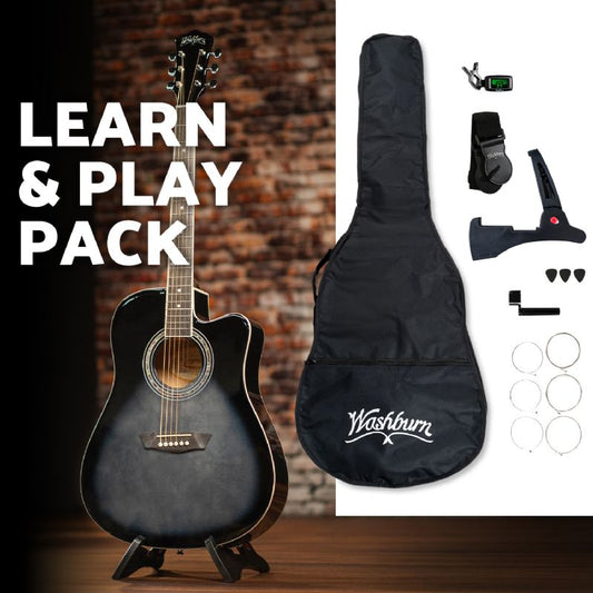 Washburn Learn and Play pack - Acoustic Guitar