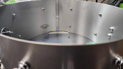 Dunnett Titanium Snare Drum (6.5) 6 1/2 X 14 - 2020 - Raw Finish